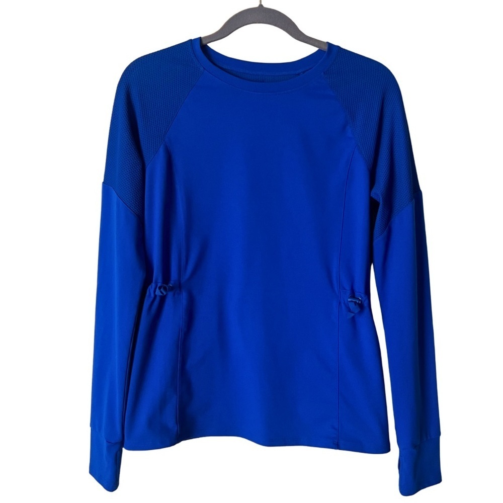 Fabletics Lana Long Sleeve Breathable adjustable Work out top, size Medium - Picture 3 of 10